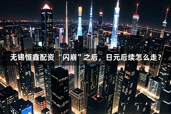 无锡恒鑫配资 “闪崩”之后，日元后续怎么走？