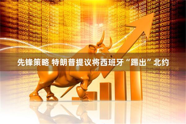 先锋策略 特朗普提议将西班牙“踢出”北约